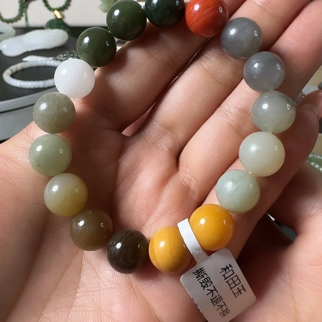 未镶嵌手串和田玉