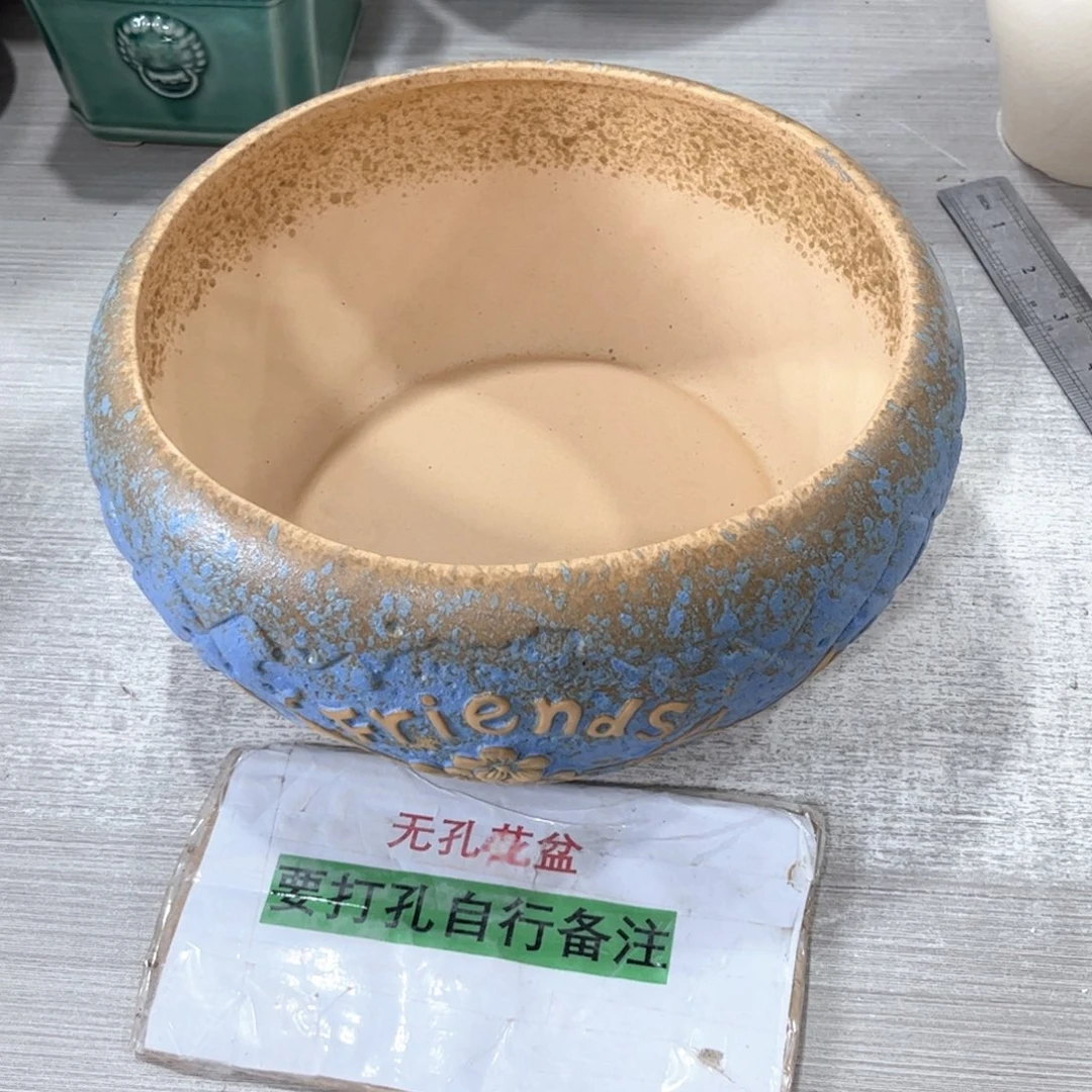 口径   20*12陶瓷绿植多肉微瑕花盆