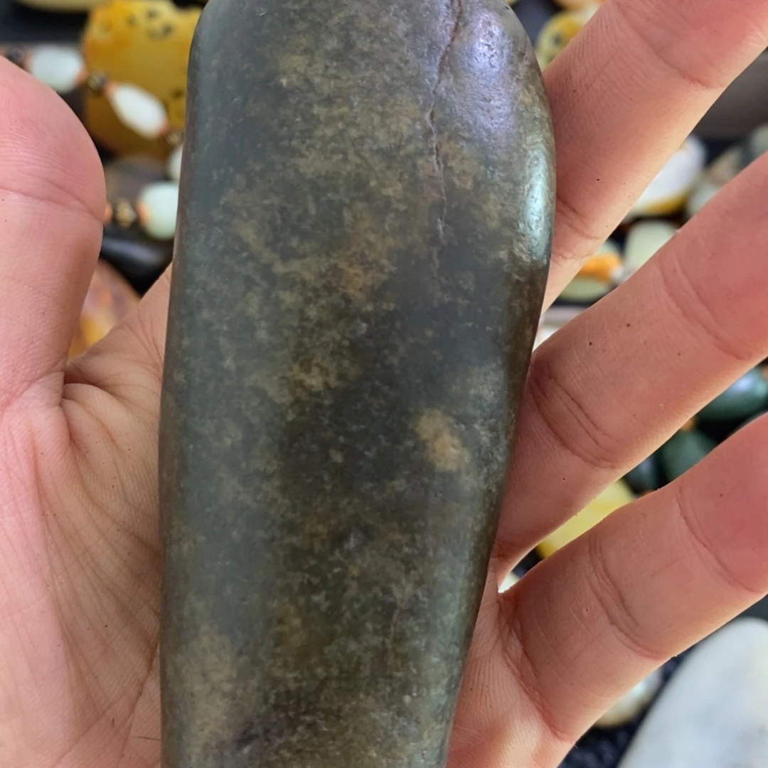 和田玉未镶嵌挂件40