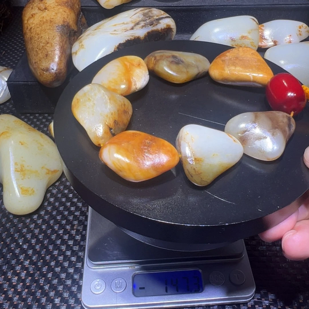 天***星和田玉（子料）未镶嵌吊坠(不含链)100