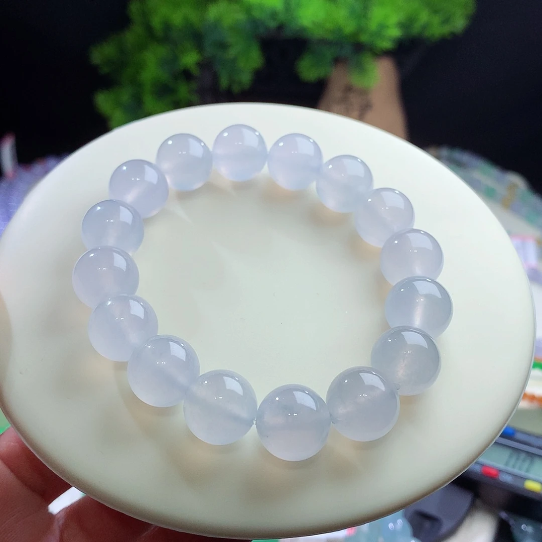 未镶嵌手串翡翠卡12.5mm