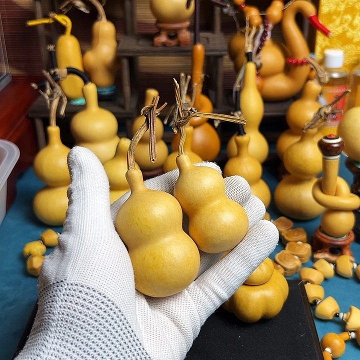 真***嘟葫芦颜柒文玩葫芦奶瓶