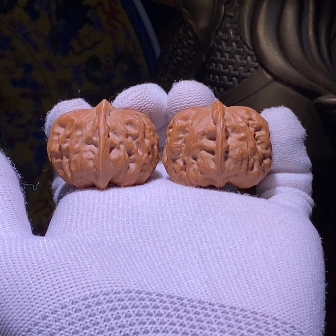 吊坠文玩核桃全品38门头沟元宝