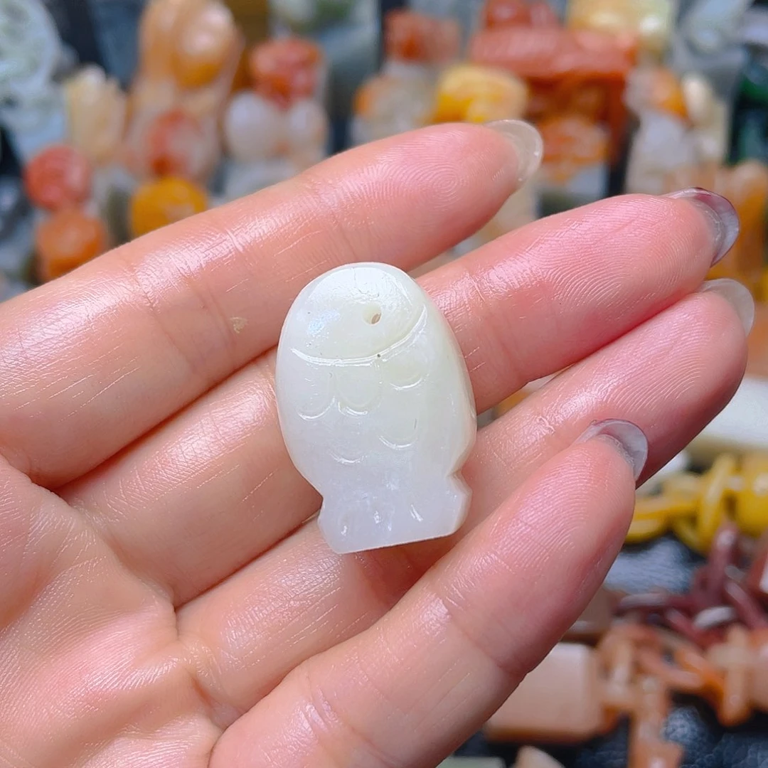 青田石印石年年有余