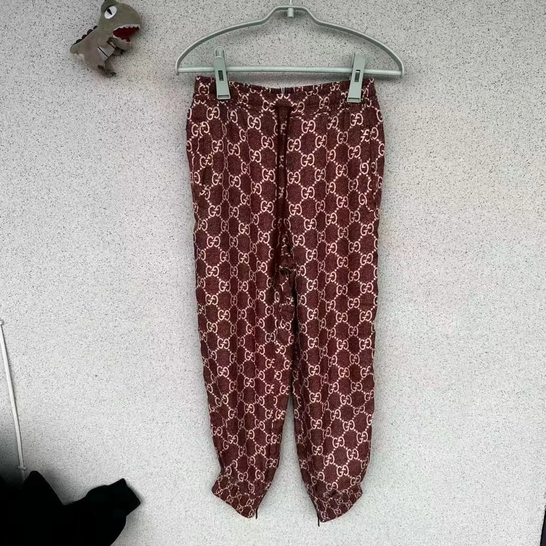 95新 GUCCI/古驰 满印gg裤/xs码