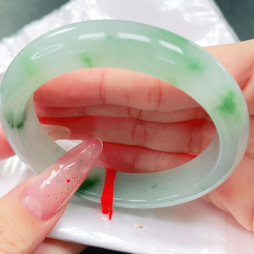 翡翠未镶嵌手镯54