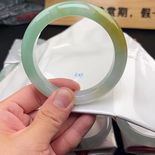 未镶嵌手镯翡翠手镯-20
