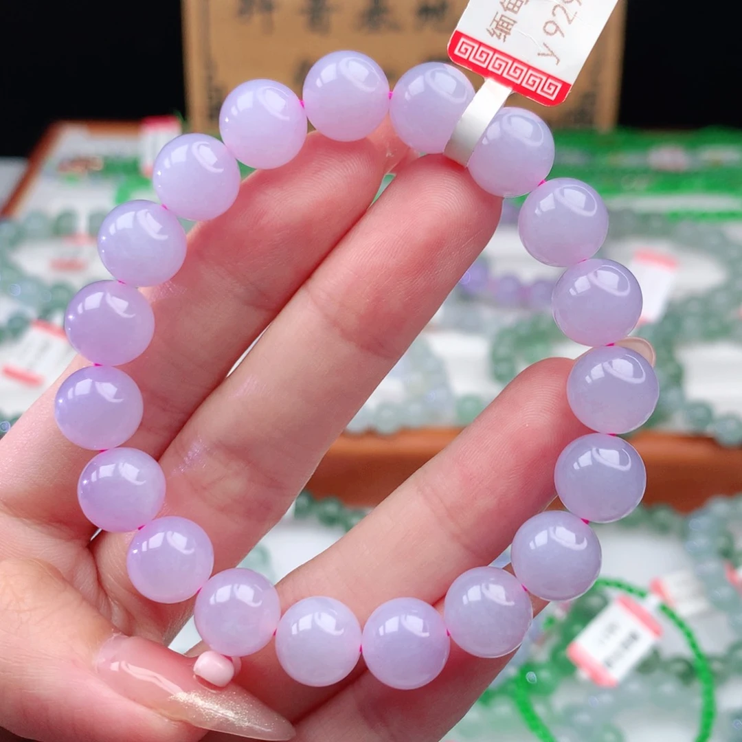 未镶嵌手链翡翠盼*翡翠10mm