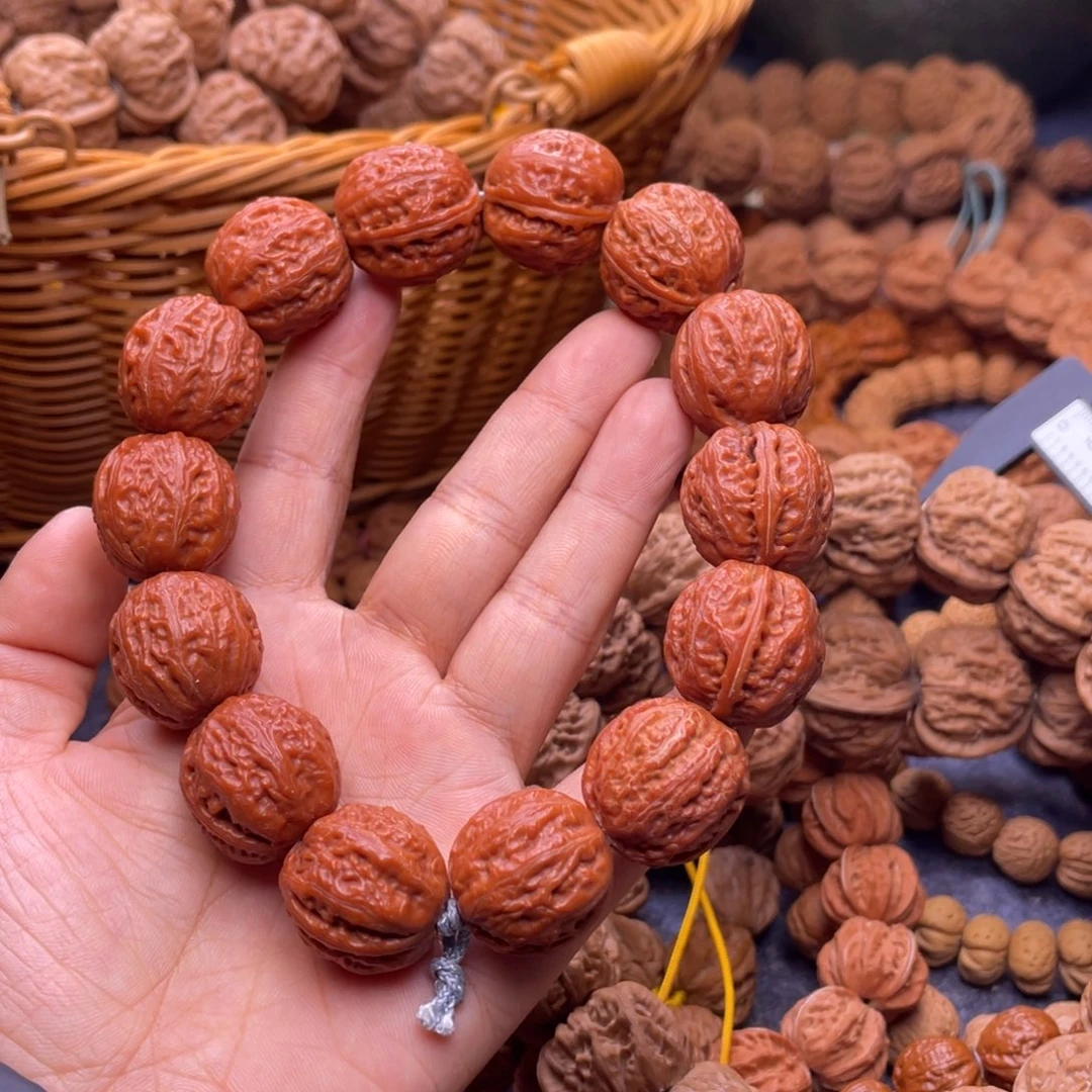 吊坠文玩核桃绣球