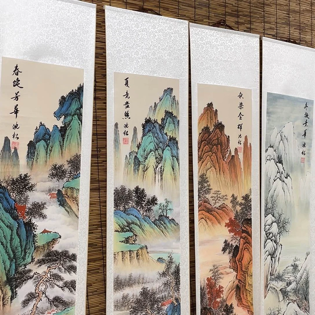 国画老师手笔手绘作品N