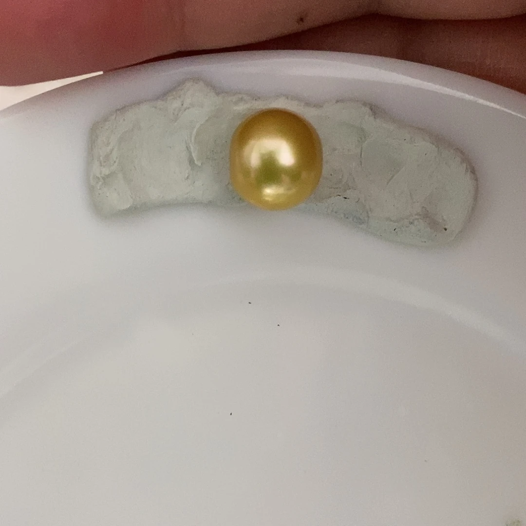 银S925镶嵌耳饰淡水珍珠