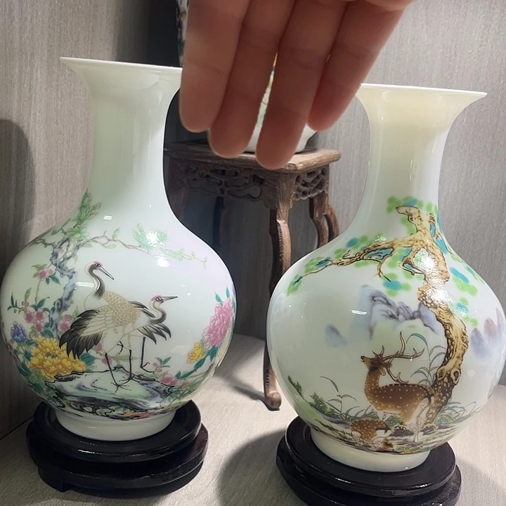 景德镇陶瓷花瓶摆件