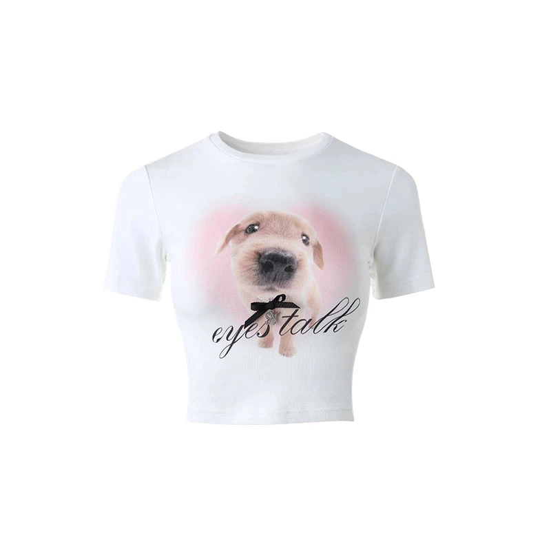 1JINN STUDIO 小猫小狗短T 23S018