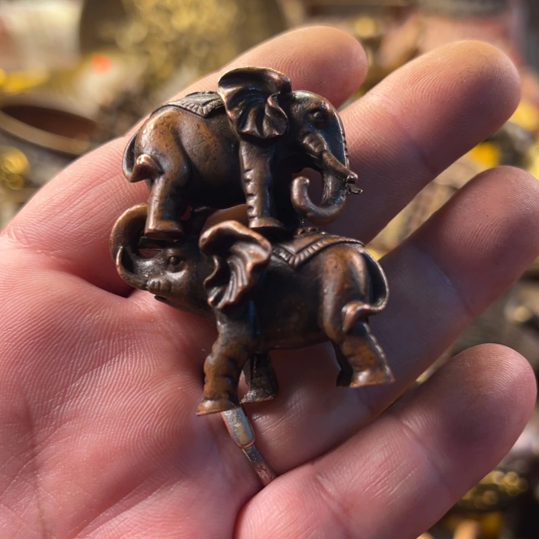 茶壶香炉铜器摆件