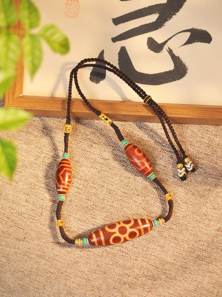 非金属棉绳项链 【凰世今传】尼泊尔回流高端橘肉项链