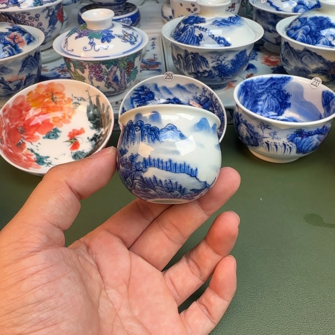 陶纯手工纯手绘茶具232