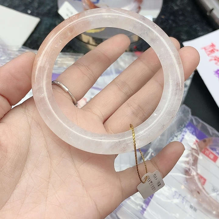 水晶手镯未镶嵌147（5657事实上）