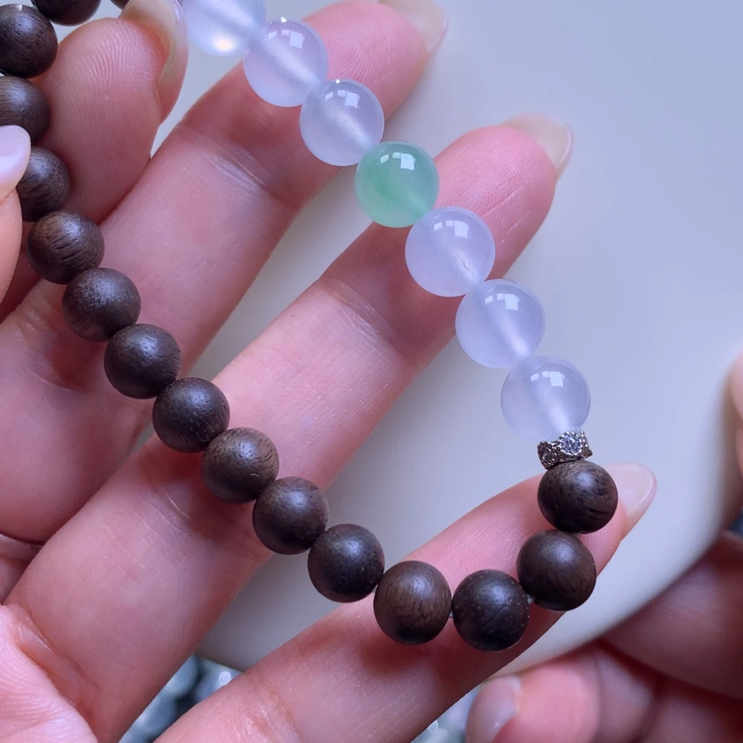 未镶嵌手链翡翠翡翠手串卡8.3