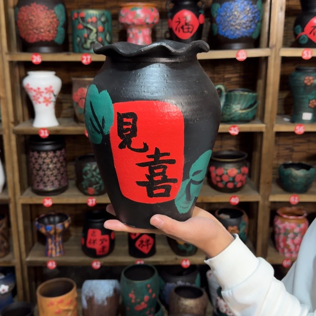 带孔高端浮雕花盆炸炸炸