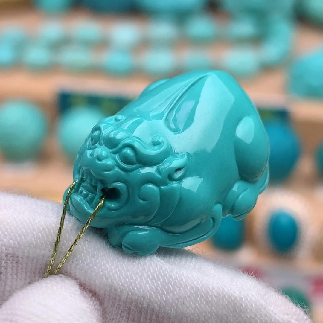 未镶嵌绿松石珠宝奇石