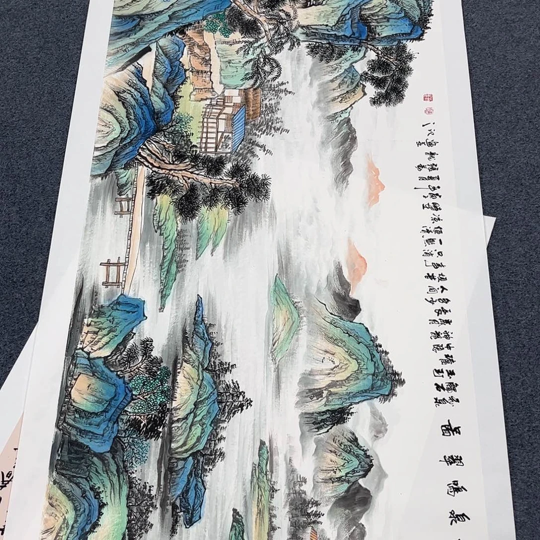 国画宣纸国画纯手绘作品