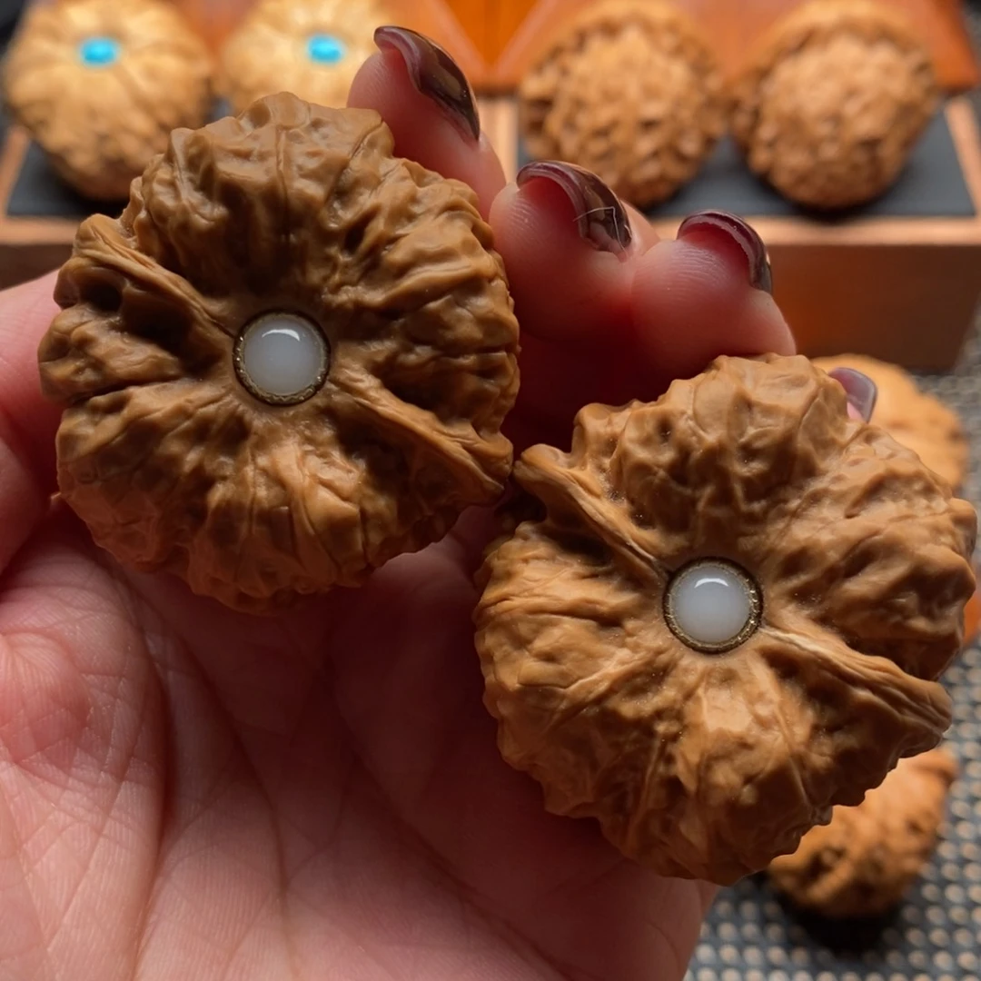 文玩核桃把件42尺寸哇哇