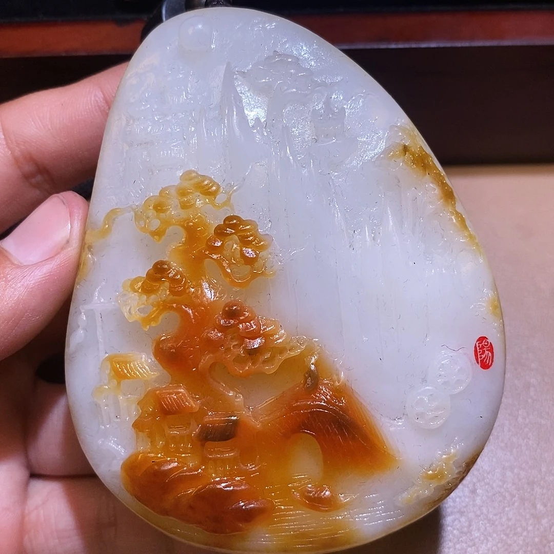 和田玉颈饰未镶嵌L8