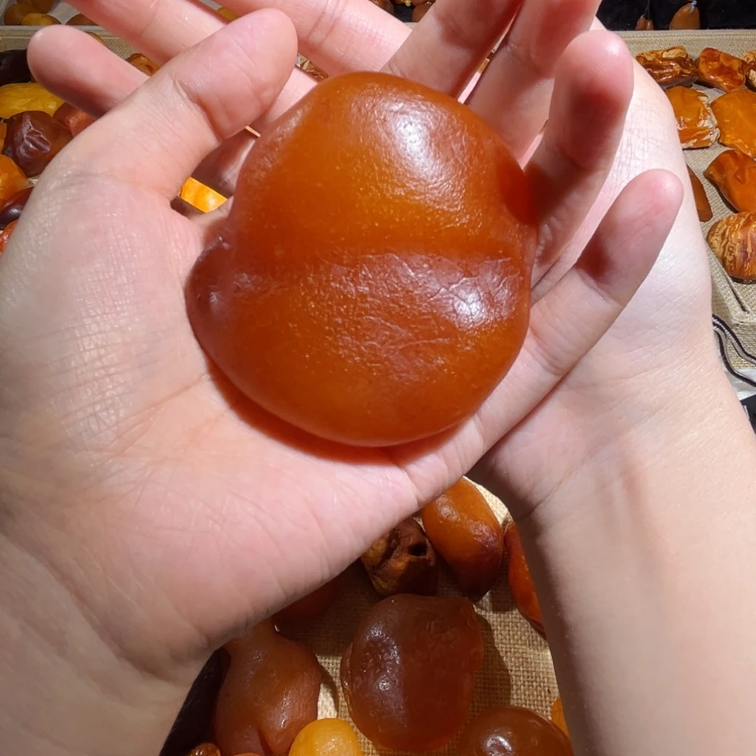 琥珀未镶嵌颈饰蜜蜡海漂手把