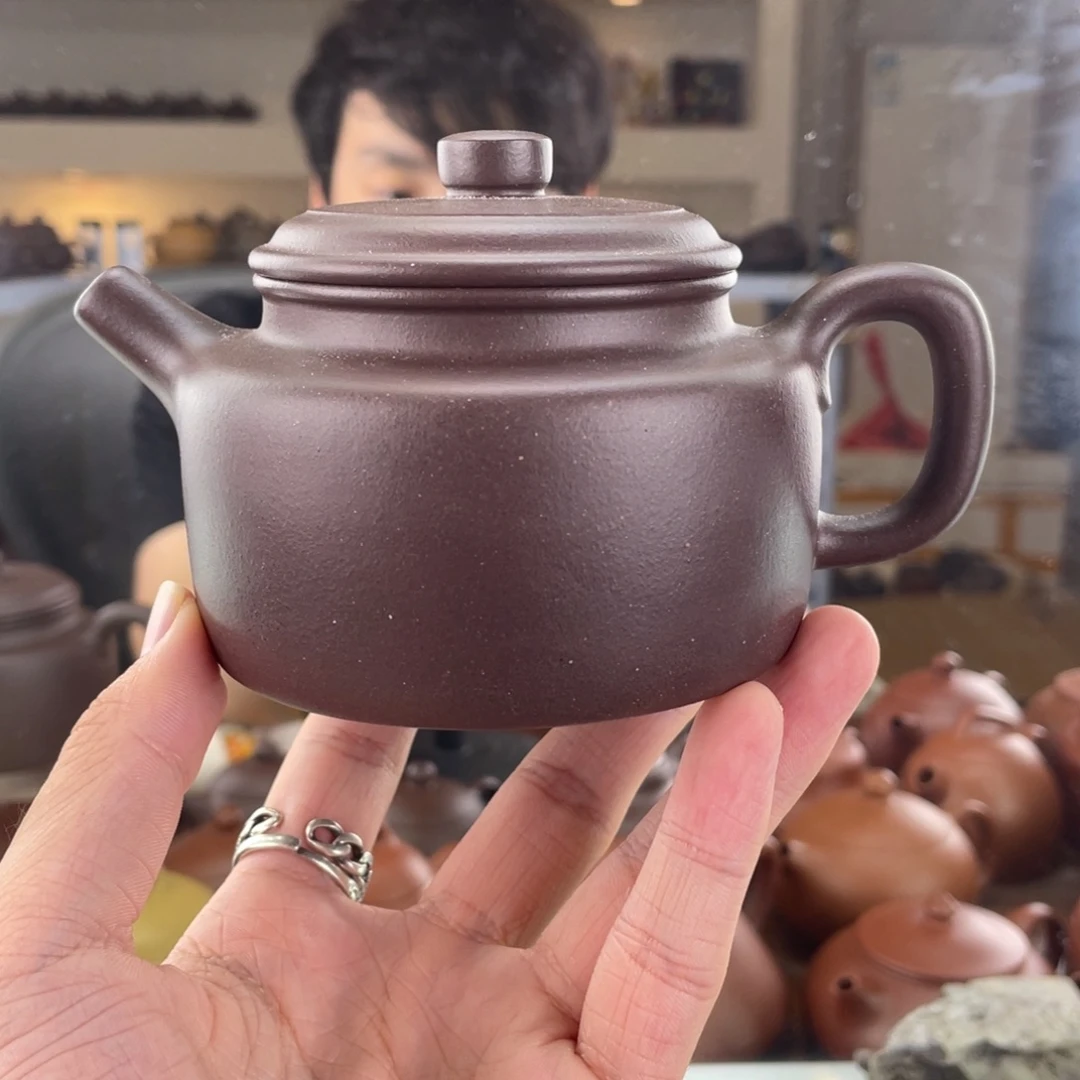 茶壶紫砂250cc大水潭底槽清茶壶