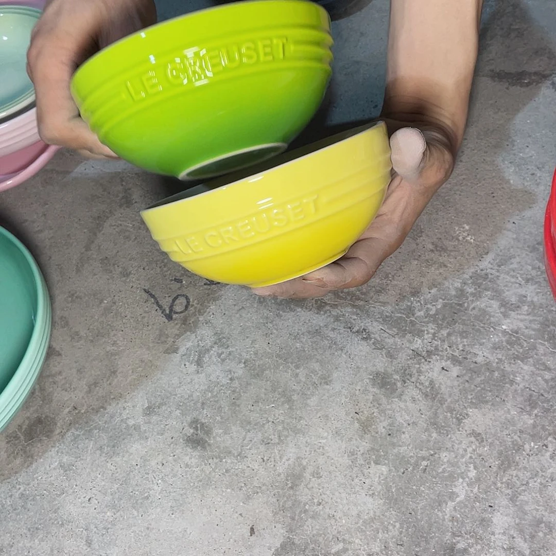 瓷片微瑕陶瓷餐具2个装