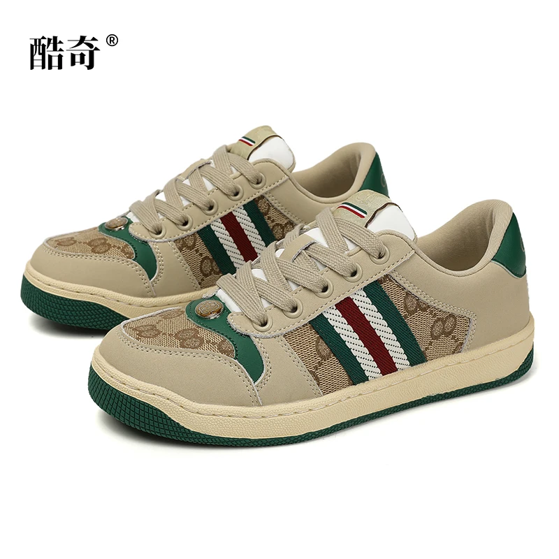 【经典小脏鞋】高奢定制 真皮复古百搭时尚 男女情侣休闲 港风板鞋