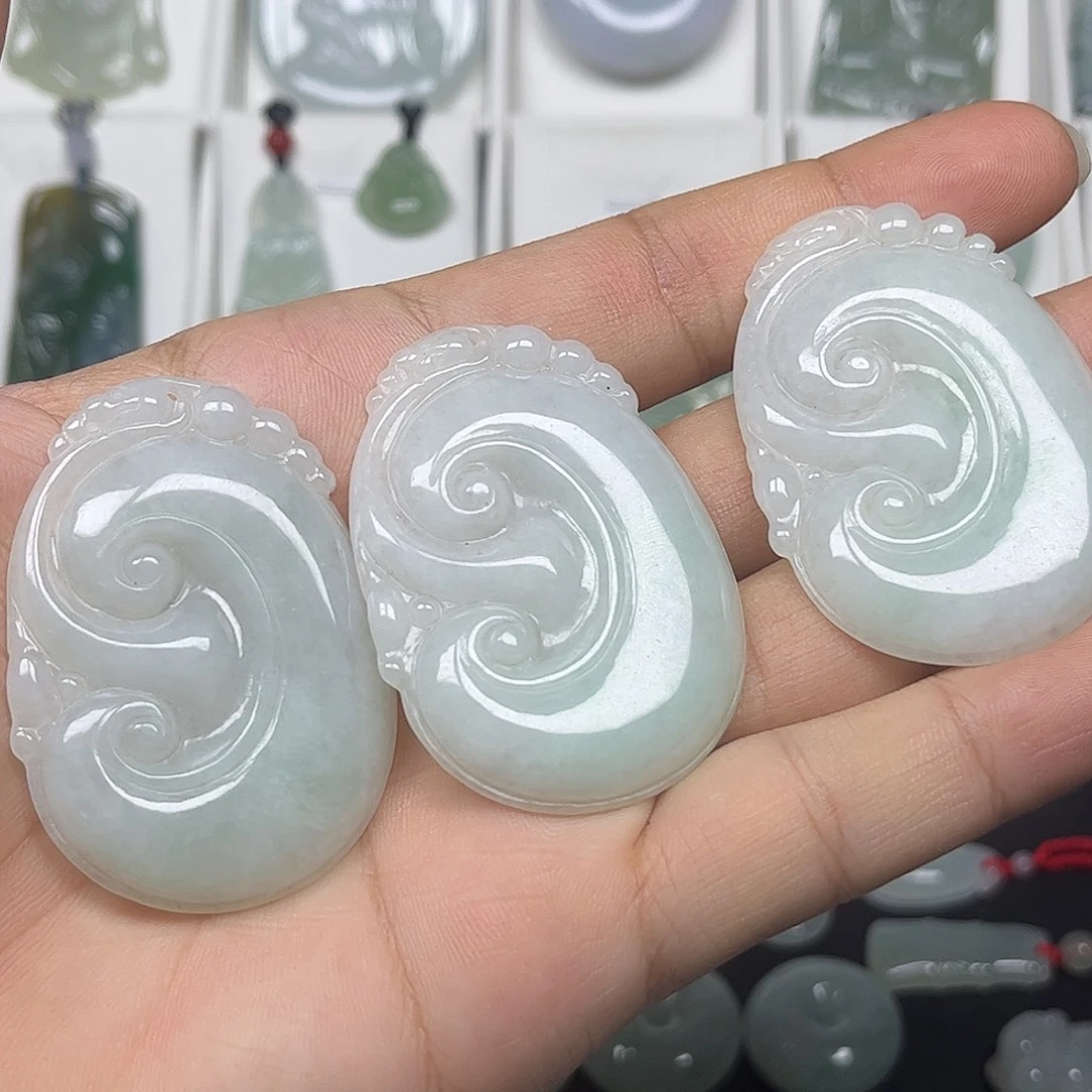 翡翠未镶嵌颈饰缅甸翡翠