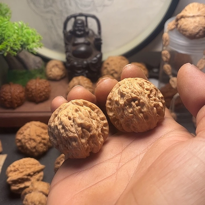 吊坠文玩核桃37白狮子