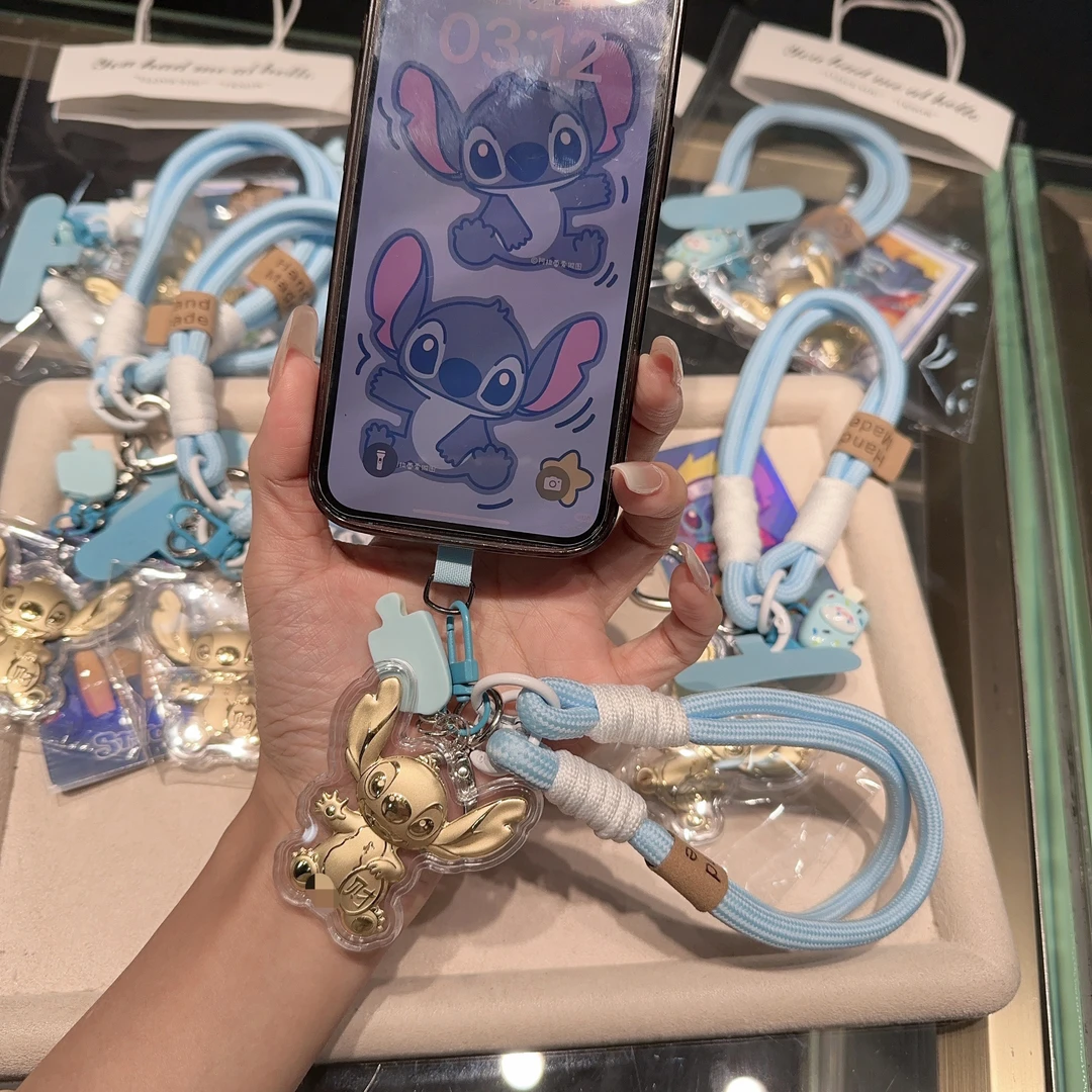 新品热卖【史迪仔史迪奇】迪士尼手机包包挂件潮款钥匙扣车挂可爱礼