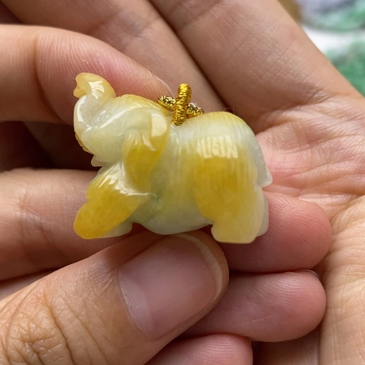 翡翠未镶嵌项链翡翠