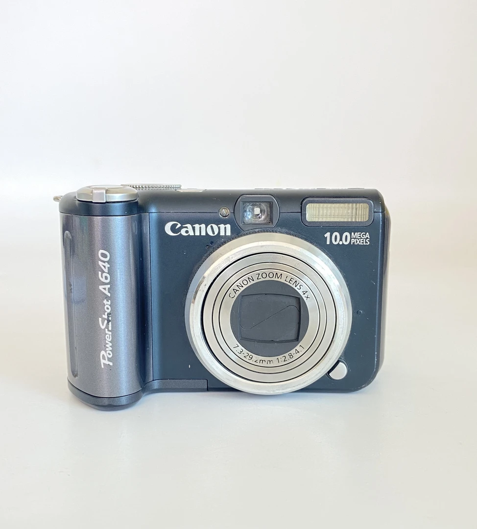 95新 Canon/佳能 A640 灰色 翻转自拍1000万像素 4倍变焦