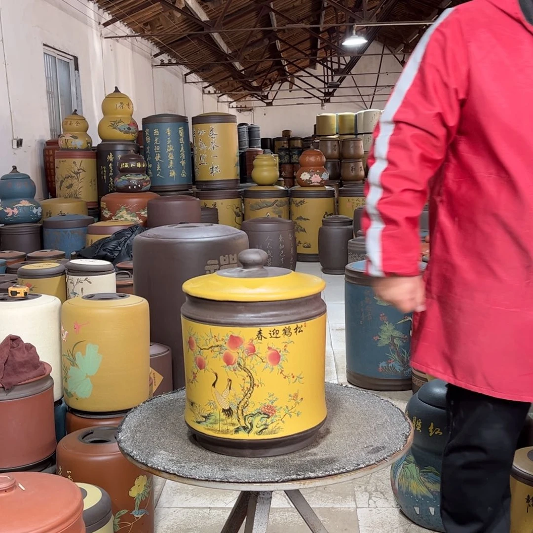 紫砂茶叶罐茶叶罐