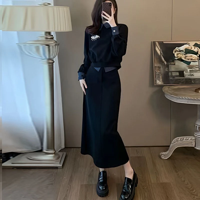 佩佩专属【欧货·正品】恶魔之眼正品女装套装显瘦气质时尚长款女神