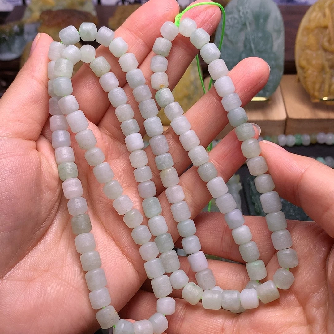 定制翡翠未镶嵌金**方翡翠