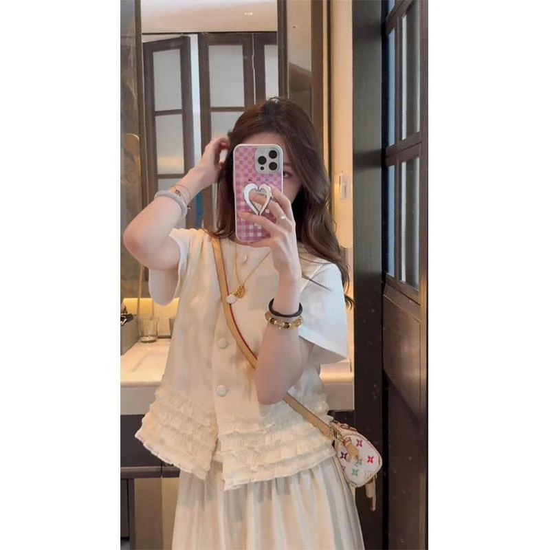 【法式小香风】高级感衬衫女2025夏季新款法式气质独特漂亮小衫上衣