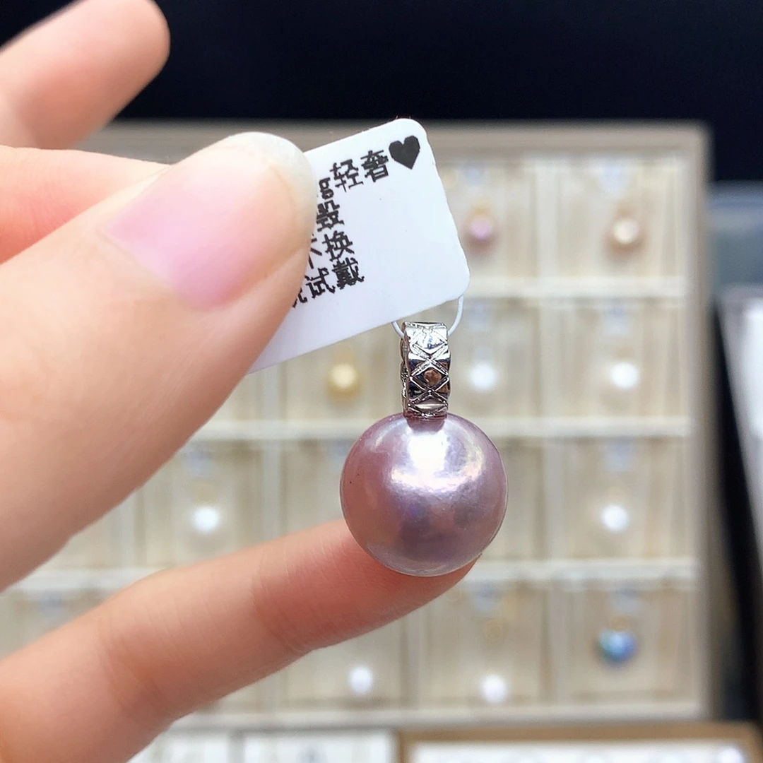 淡水珍珠合金颈饰