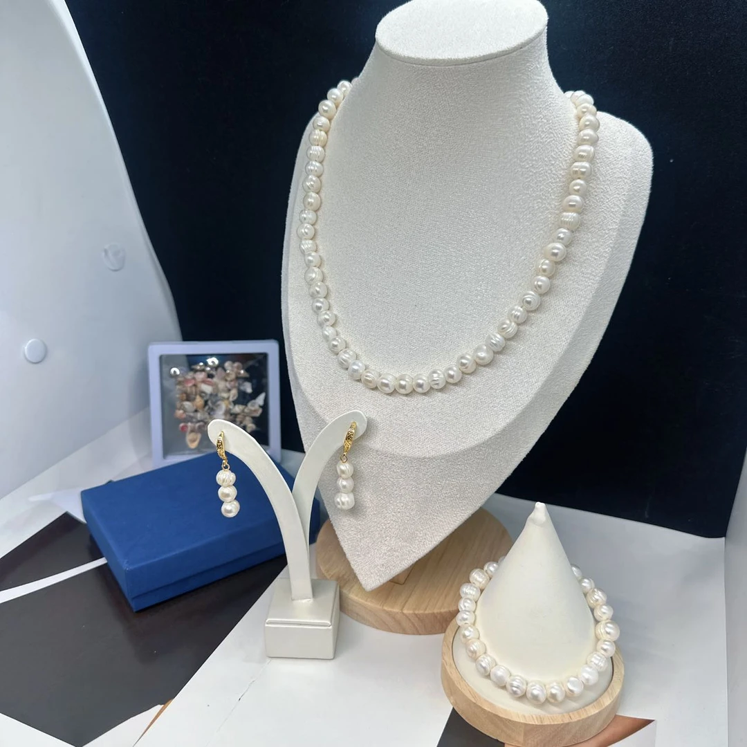 钛钢手链 Marwayit 三件套纯手工弹力绳手链