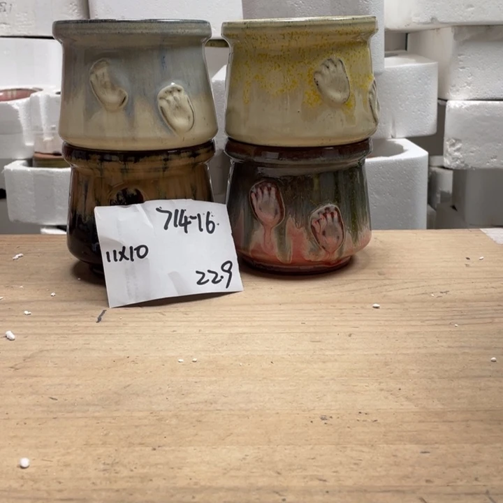 紫砂花盆多肉花盆微瑕16