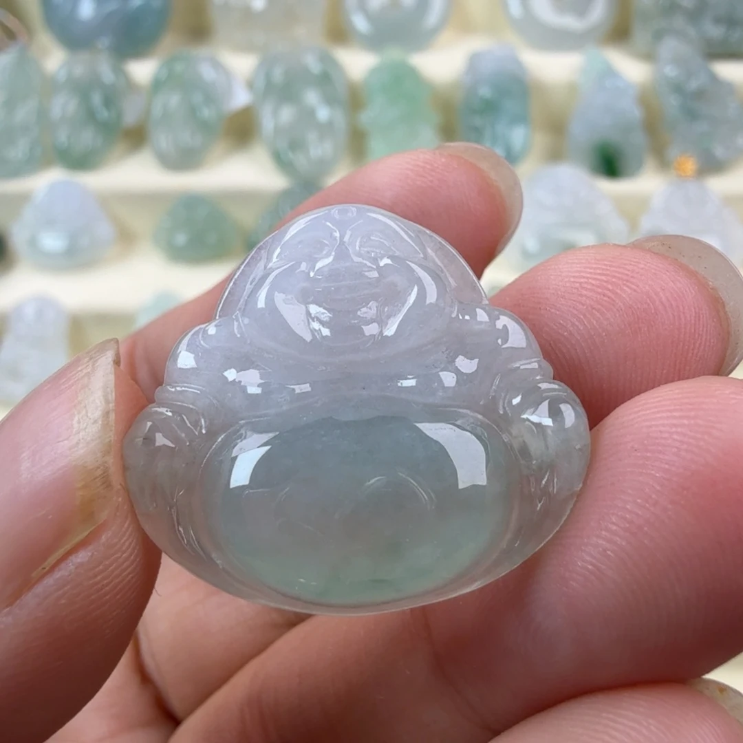 翡翠未镶嵌项链翡翠
