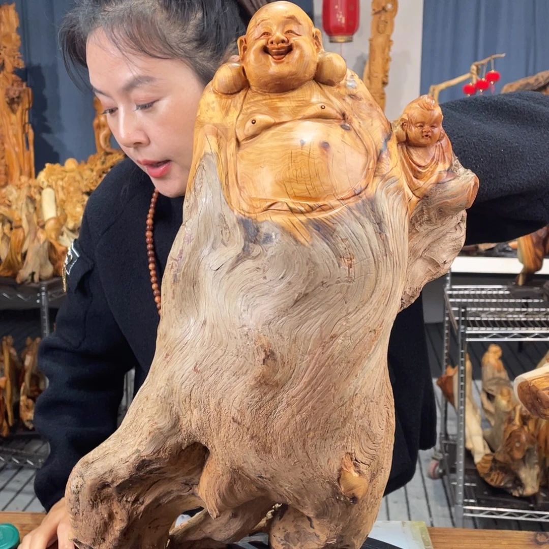 柏木（崖柏）随型摆件