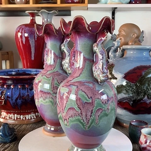 瓷片新****厂神垕镇钧瓷艺术