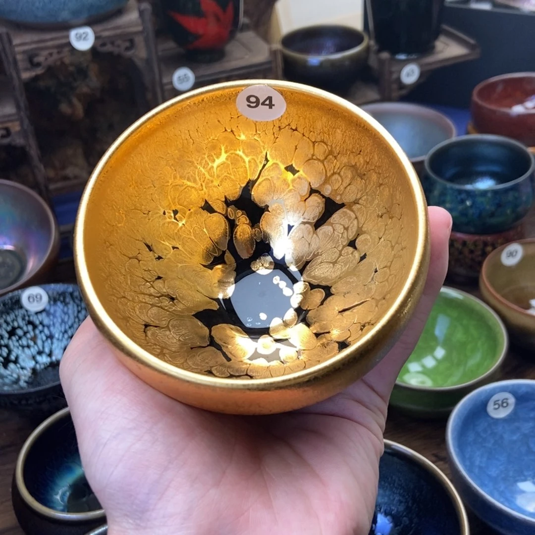 茶盏金油滴主人杯