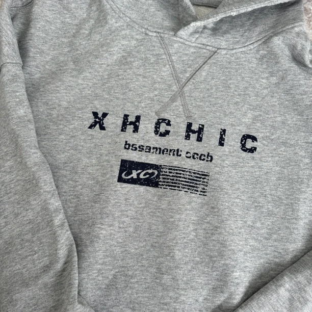 XHCHIC 早秋休闲百搭舒适连帽男女同款卫衣