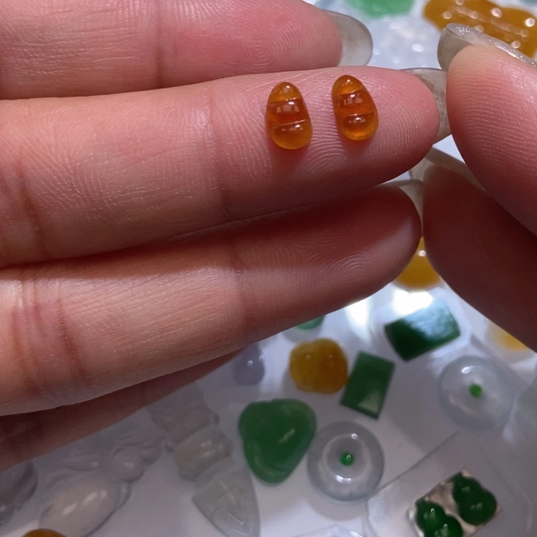 未镶嵌定制翡翠翡翠7.3/4.5/1.5