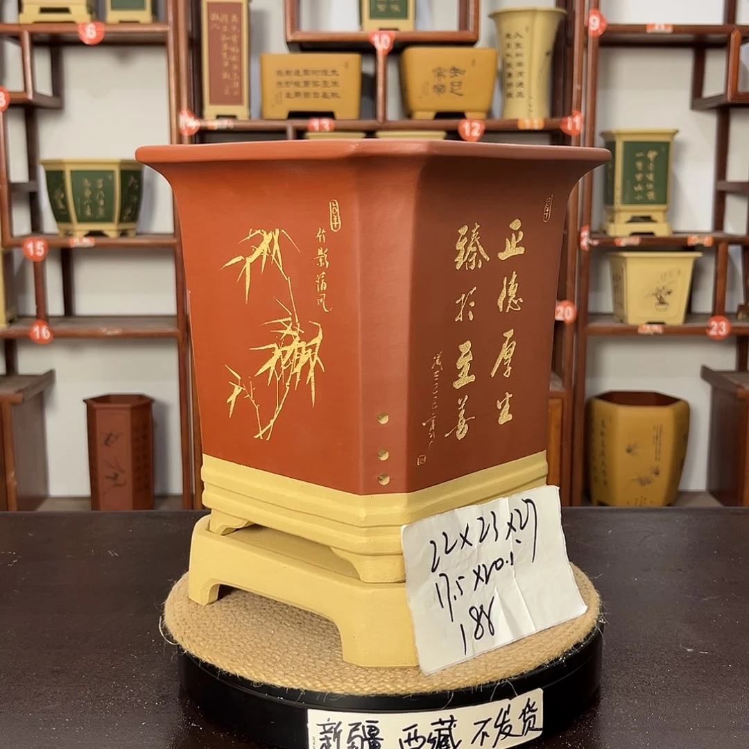 花盆紫砂紫砂花盆